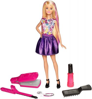Игровой набор Barbie (Mattel) "Цветные локоны" 29 см