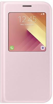 Чехол Samsung EF-CA720PPEGRU для Samsung Galaxy A7 2017 S View Standing Cover розовый