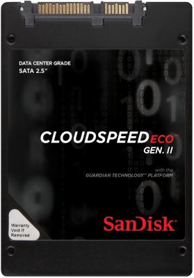 Твердотельный накопитель SSD 2.5" 400 Gb SanDisk Cloude Speede Read 530Mb/s Write 460Mb/s MLC SDLF1DAM-400G-1JA2