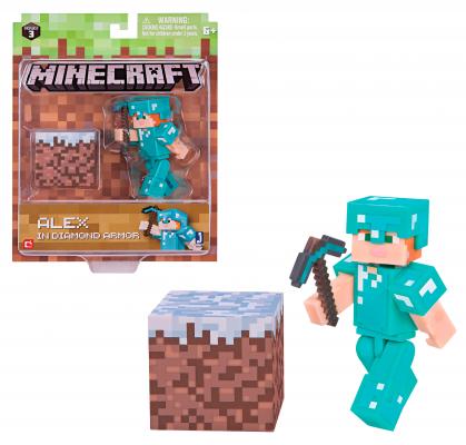 Игровой набор Minecraft Алекс с оружием с аксесс. 4 предмета