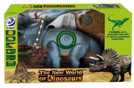 Интерактивная игрушка Shantou Gepai "Динозавр" от 3 лет серый свет, звук, 9982