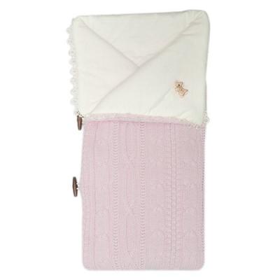 Конверт-одеяло Сонный Гномик Малышок (розовый)