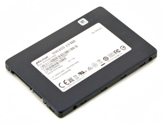 Твердотельный накопитель SSD 2.5" 1.92 Tb Crucial Micron 5100ECO Read 550Mb/s Write 520Mb/s TLC MTFDDAK1T9TBY-1AR1ZABYY