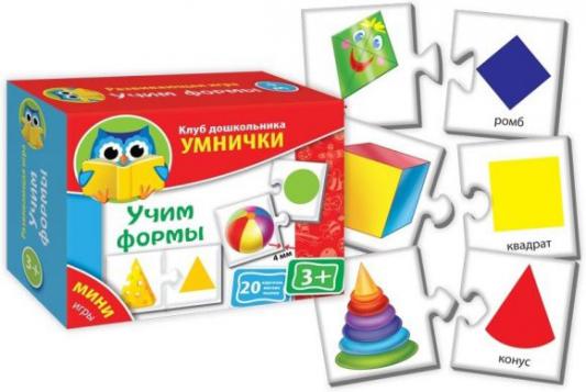 Настольная игра развивающая Vladi toys Учим формы  VT1309-01