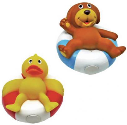 Игрушка для купания для ванны Жирафики "Утенок и щенок" 681275
