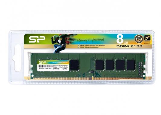 Оперативная память 8Gb PC4-17000 2133MHz DDR4 DIMM Silicon Power SP008GBLFU213B02