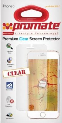 Защитная плёнка прозрачная Promate против отпечатков для iPhone 6 iPhone 6S proShield.iP6P-C