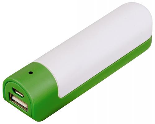 Портативное зарядное устройство Hama Fusion 2600мАч зеленый/белый 00136154