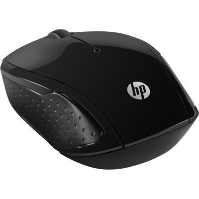 Мышь беспроводная HP Wireless Mouse 200 чёрный USB X6W31AA