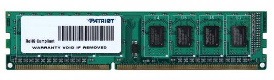 Оперативная память для ноутбуков SO-DDR3 4Gb PC12800 1600MHz Patriot PSD34G160082