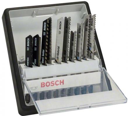Лобзиковая пилка Bosch ROBUST LINE 10 шт 2607010574