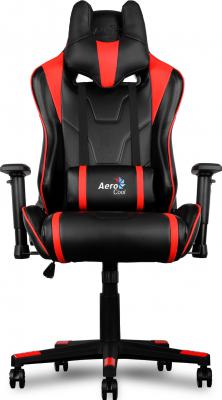Кресло компьютерное игровое Aerocool AC220-BR черно-красный 4710700959701