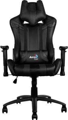 Кресло компьютерное игровое Aerocool AC120-B черный 4710700959633