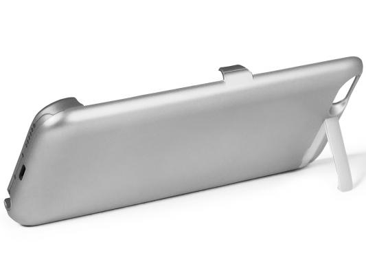 Аккумулятор-чехол для iPhone 6/6S DF iBattery-14 (silver)