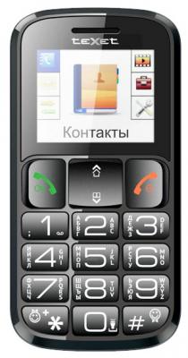 Мобильный телефон Texet TM-B114 черный