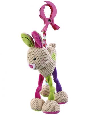 Развивающая игрушка Жирафики Подвеска с вибрацией "Зайка Полли" 93688