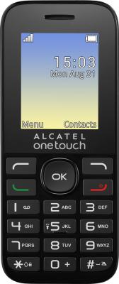 Мобильный телефон Alcatel OneTouch 1020D черный