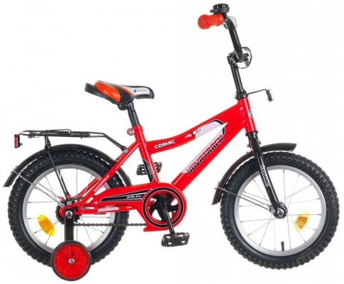 Велосипед двухколёсный Novatrack "Cosmic" 14" красный  143COSMIC.RD5