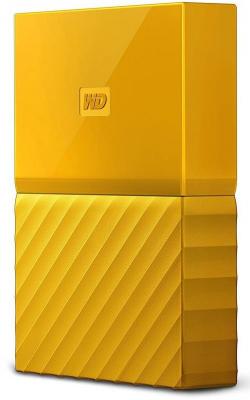 Внешний жесткий диск 2.5" USB3.0 4 Tb Western Digital My Passport WDBUAX0040BYL-EEUE желтый