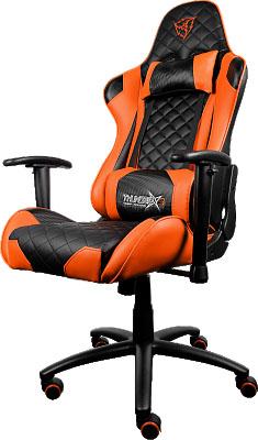 Кресло компьютерное игровое Thunder X3 TGC12 оранжево-черный TGC12-BO