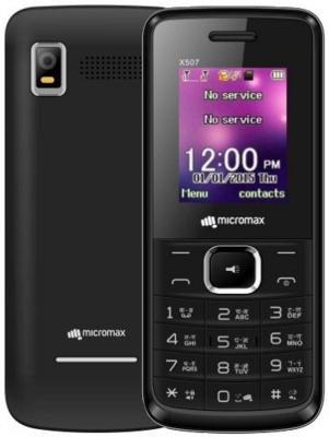 Мобильный телефон Micromax X507 черный
