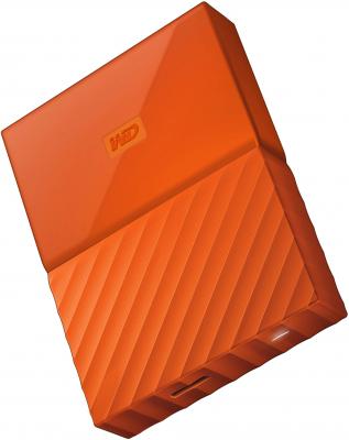 Внешний жесткий диск 2.5" USB3.0 1 Tb Western Digital WDBBEX0010BOR-EEUE оранжевый