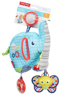 Интерактивная игрушка Fisher Price «Слоненок» с рождения разноцветный
