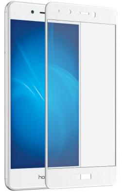 Защитное стекло DF hwColor-11 для Huawei Honor 6C с рамкой белый