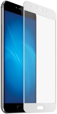 Защитное стекло DF sColor-10 для Samsung Galaxy J5 Prime/On5 2016 с рамкой белый