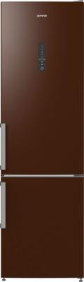 Холодильник Gorenje NRK6201MCH коричневый