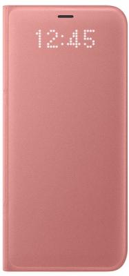Чехол Samsung EF-NG950PPEGRU для Samsung Galaxy S8 LED View Cover розовый