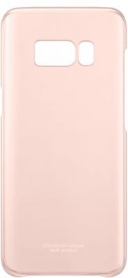 Чехол Samsung EF-QG950CPEGRU для Samsung Galaxy S8 Clear Cover розовый/прозрачный