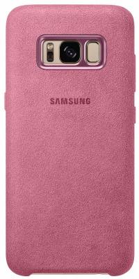 Чехол Samsung EF-XG950APEGRU для Samsung Galaxy S8 Alcantara Cover розовый