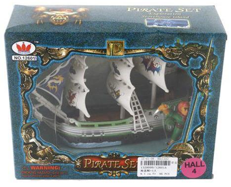 Игровой набор Shantou Gepai "Пиратский корабль" 12601A