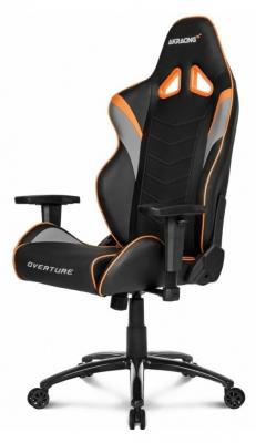 Кресло компьютерное игровое AKRacing OVERTURE черно-орранжевый