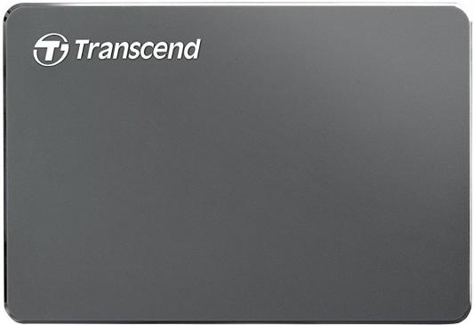 Внешний жесткий диск 2.5" USB3.0 1 Tb Transcend StoreJet 25 TS1TSJ25C3N серый