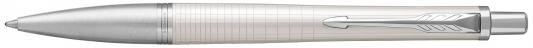 Шариковая ручка автоматическая Parker Urban Premium K312 Pearl Metal CT синий M 1931611
