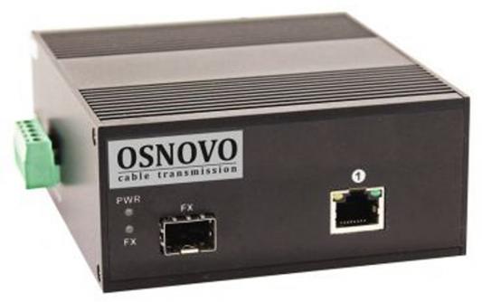 Медиаконвертер Osnovo OMC-1000-11X/I