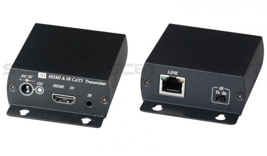 Удлинитель SC&T HE01SI-2 HDMI и ИК сигнала управления по одному кабелю витой пары до 40м