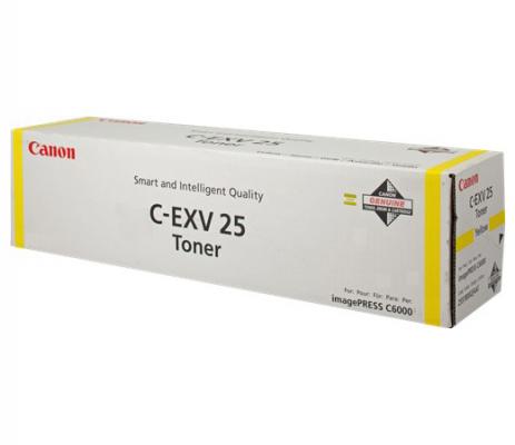 Тонер Canon C-EXV 25 для imagePRESS C6000 желтый 2551B002