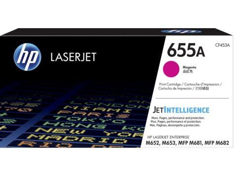 Картридж HP 655A CF453A для HP LaserJet Enterprise M652 M653 M681 M682 пурпурный