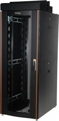 Шкаф напольный 19" 47U Estap CloudMax CLD70647U8012BF1R1 800x1200mm передняя дверь одностворчатая перфорированная задняя дверь двустворчатая перфорированная черный