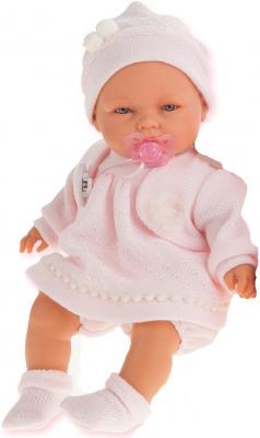 Кукла Munecas Antonio Juan Соня в розовом 37 см плачущая 1443P