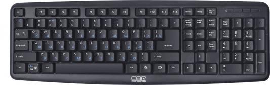 Клавиатура проводная CBR KB 109 USB черный