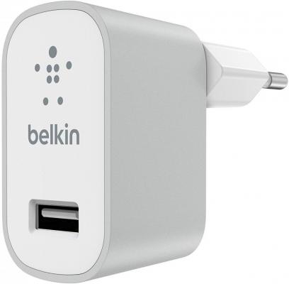 Сетевое зарядное устройство Belkin F8M731vfSLV USB 2.4А серебристый