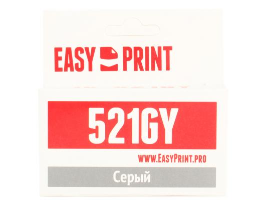 Картридж EasyPrint IC-CLI521GY для Canon PIXMA MP980/990 серый 1395стр
