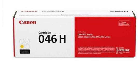 Картридж Canon 046Y H для i-SENSYS MF732/734/735 LBP653/654 желтый 5000стр 1251C002