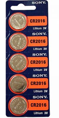 Батарейки SONY CR2016-5BL CR2016-BEA 100/500/98000 CR2016 5 шт