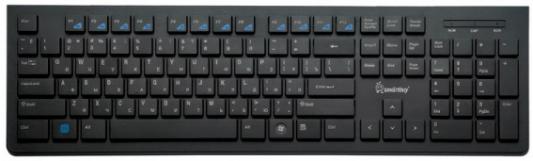 Клавиатура проводная Smart Buy Slim 206 USB черный SBK-206US-K