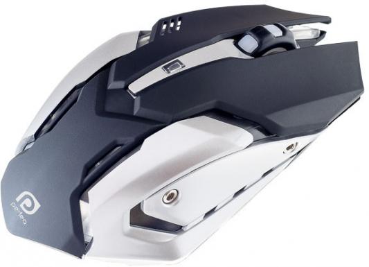 Мышь проводная Perfeo Shooter PF-1709-GM чёрный USB